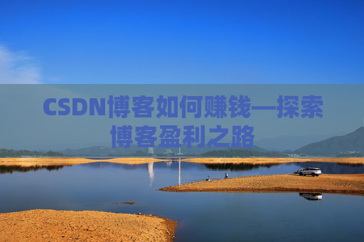 CSDN博客如何赚钱—探索博客盈利之路